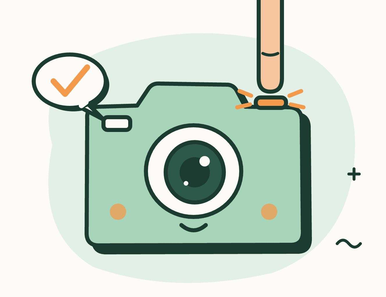 Easy to use high resolution camera